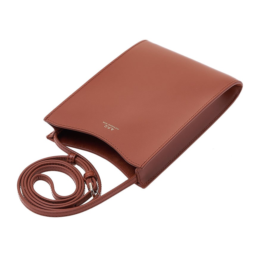 Jamie Neck Pouch cowhide