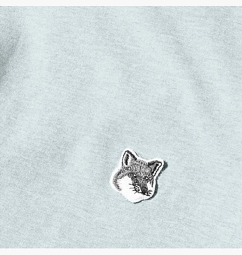 GRAY FOX HEAD PATCH CLASSIC TEE-SHIRT