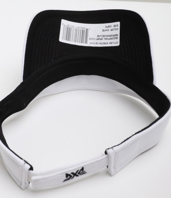 PERFORMANCE LINE SPORT VISOR ADJUSTABLE VELCRO