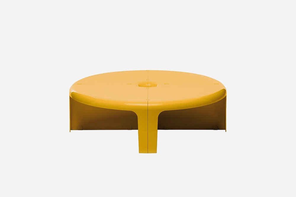 Bee Line 4/4 Coffee Table Honey Yellow