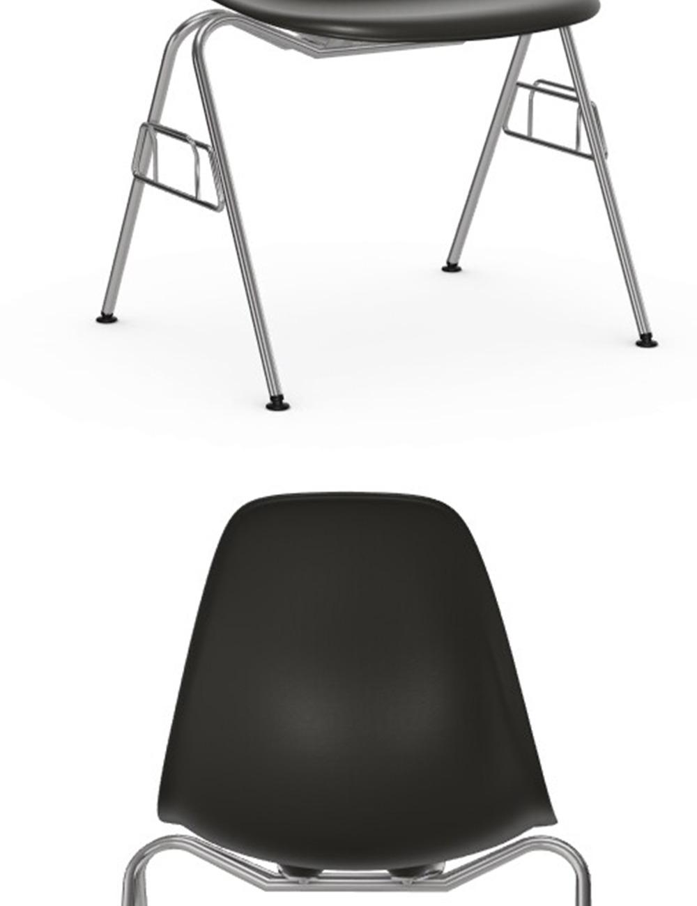 Vitra Eames Plastic Side Chair DSS-N Black