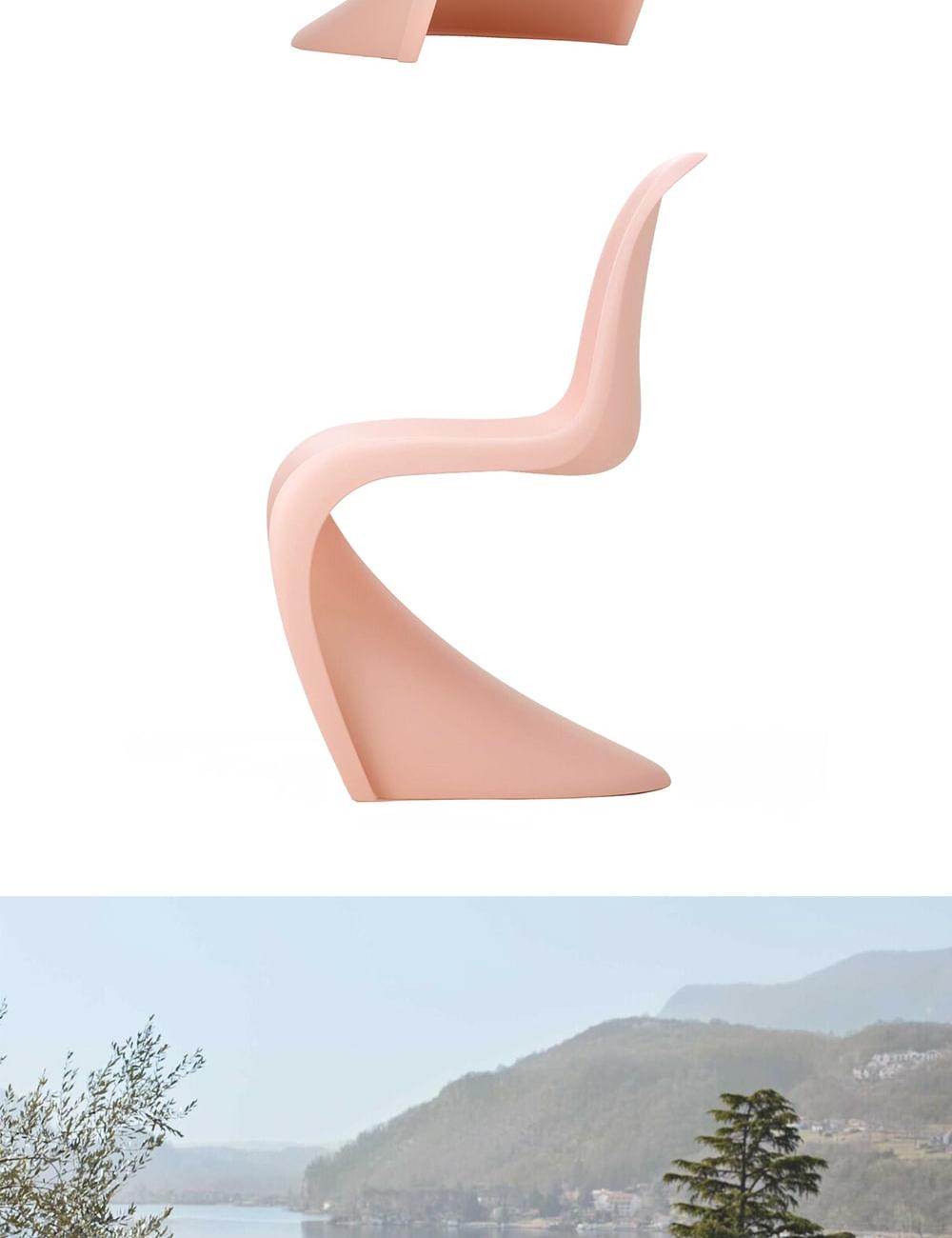 Vitra Panton Chair Pale Rose