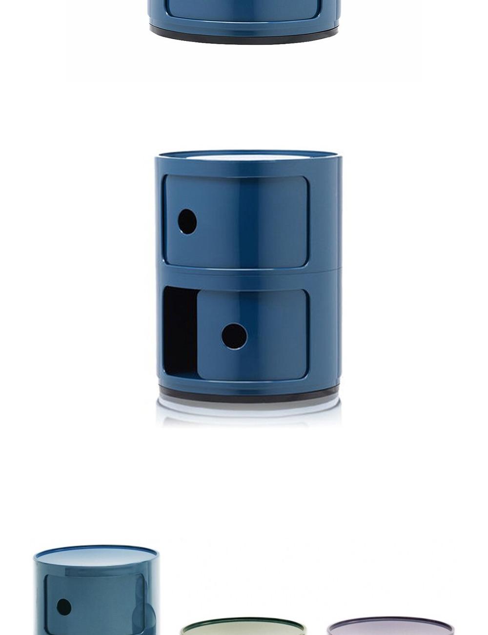 Kartell Componibili 2 Glossy Blue