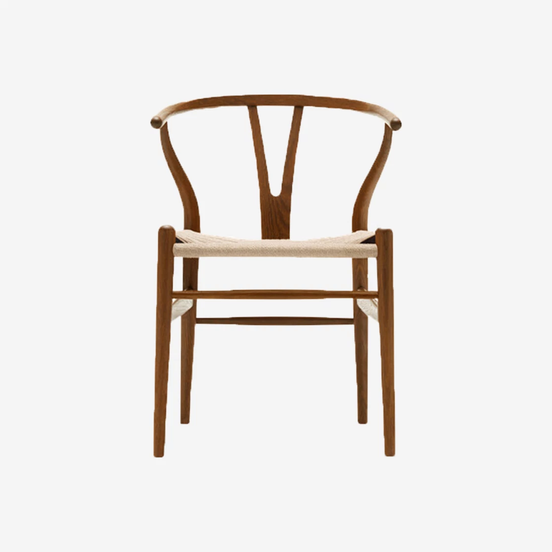 Carl Hansen & Son CH24 Wishbone Chair Oak & Smoked Stained Finish Natural Sheet