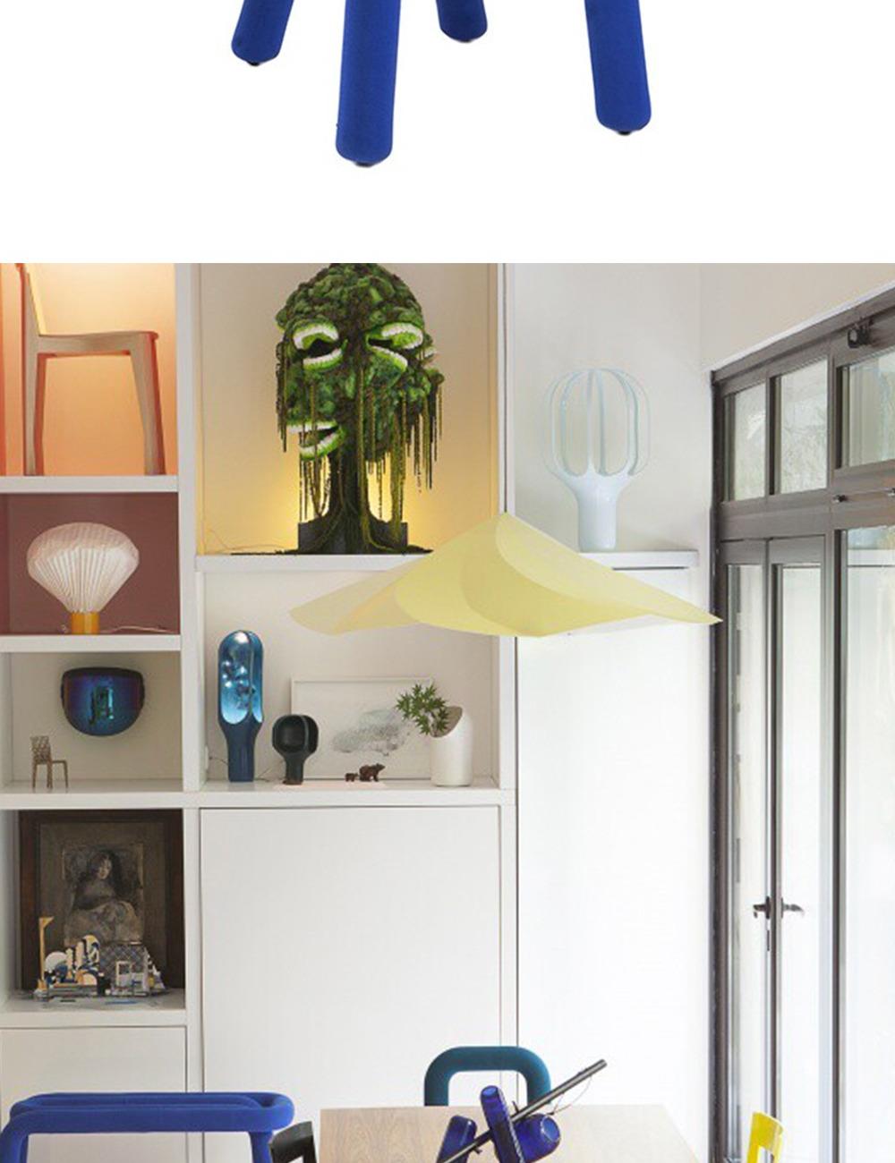 Mustache Bold Chair Blue