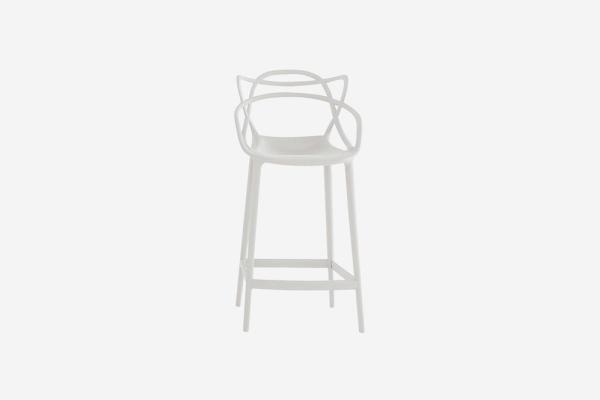 Kartell Masters Bar Stool 65cm White  