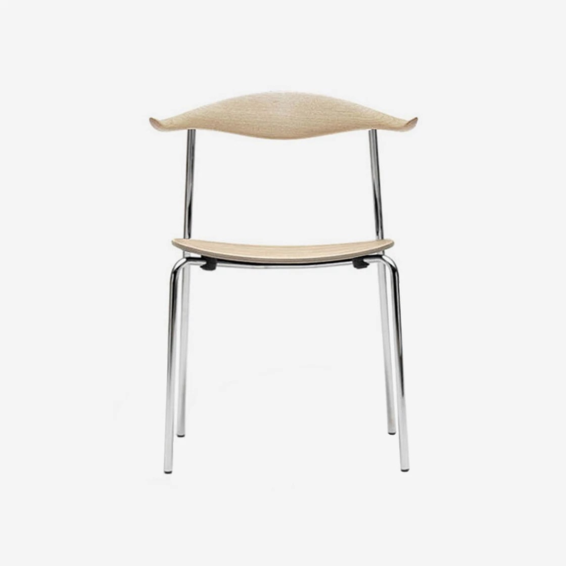 Carl Hansen & Son CH88T Chair Stainless Steel Oak & Soap Finish