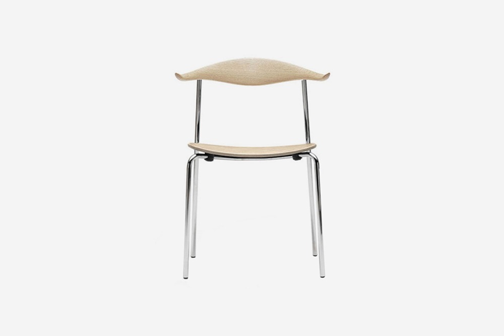 Carl Hansen & Son CH88T Chair Stainless Steel Oak & Soap Finish