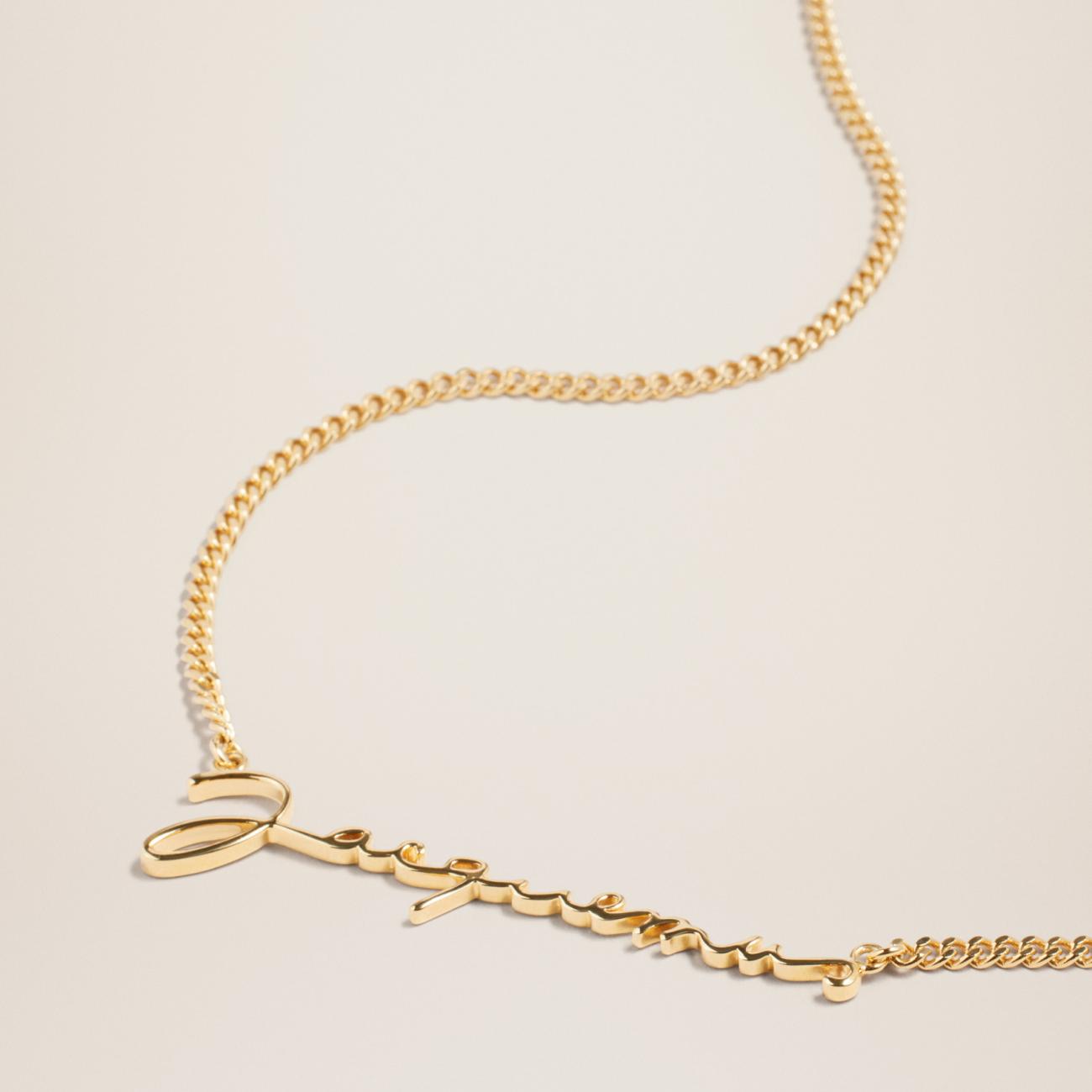 La Chain Jacquemus signature logo chain necklac