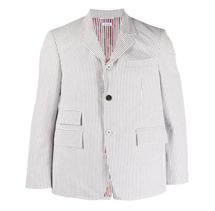 SEERSUCKER STRIPE JACKET