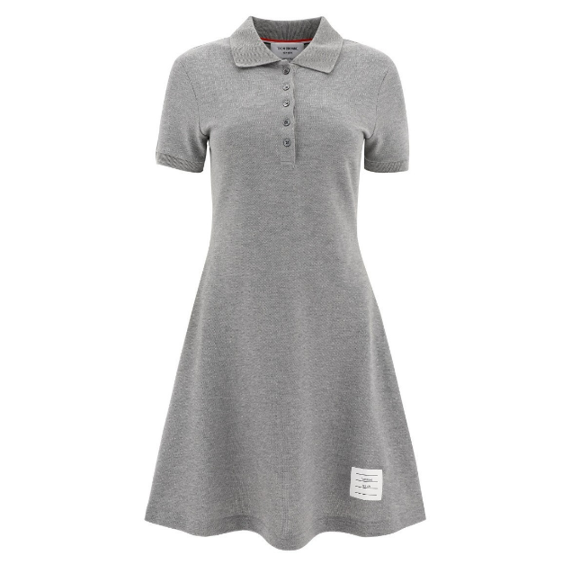 PIQUE RIB GUSSET TENNIS DRESS