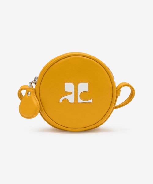 Women's Small Reedition Circle Crossbody Bag - Yellow