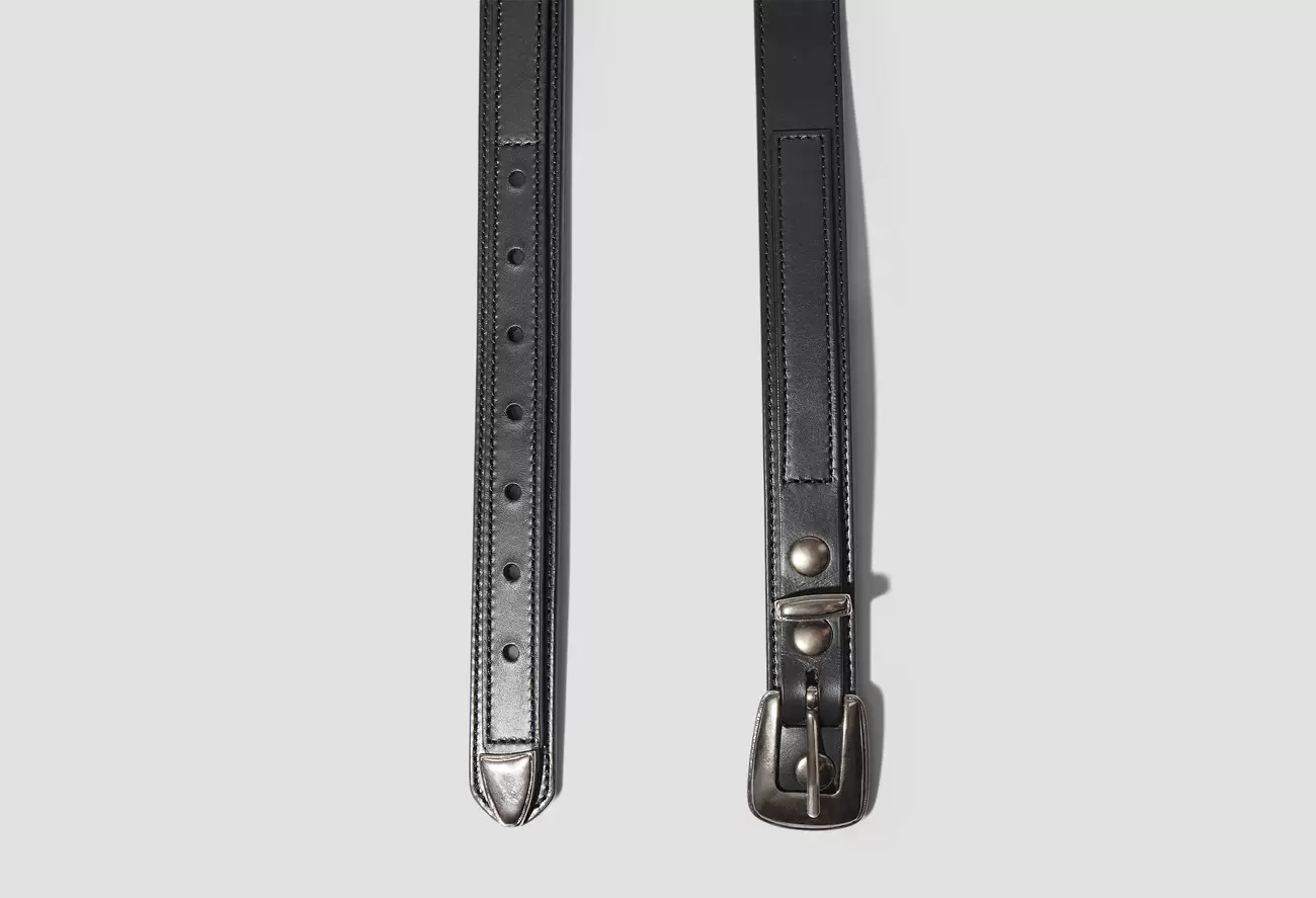 MINIMAL WESTERN BELT 3CM