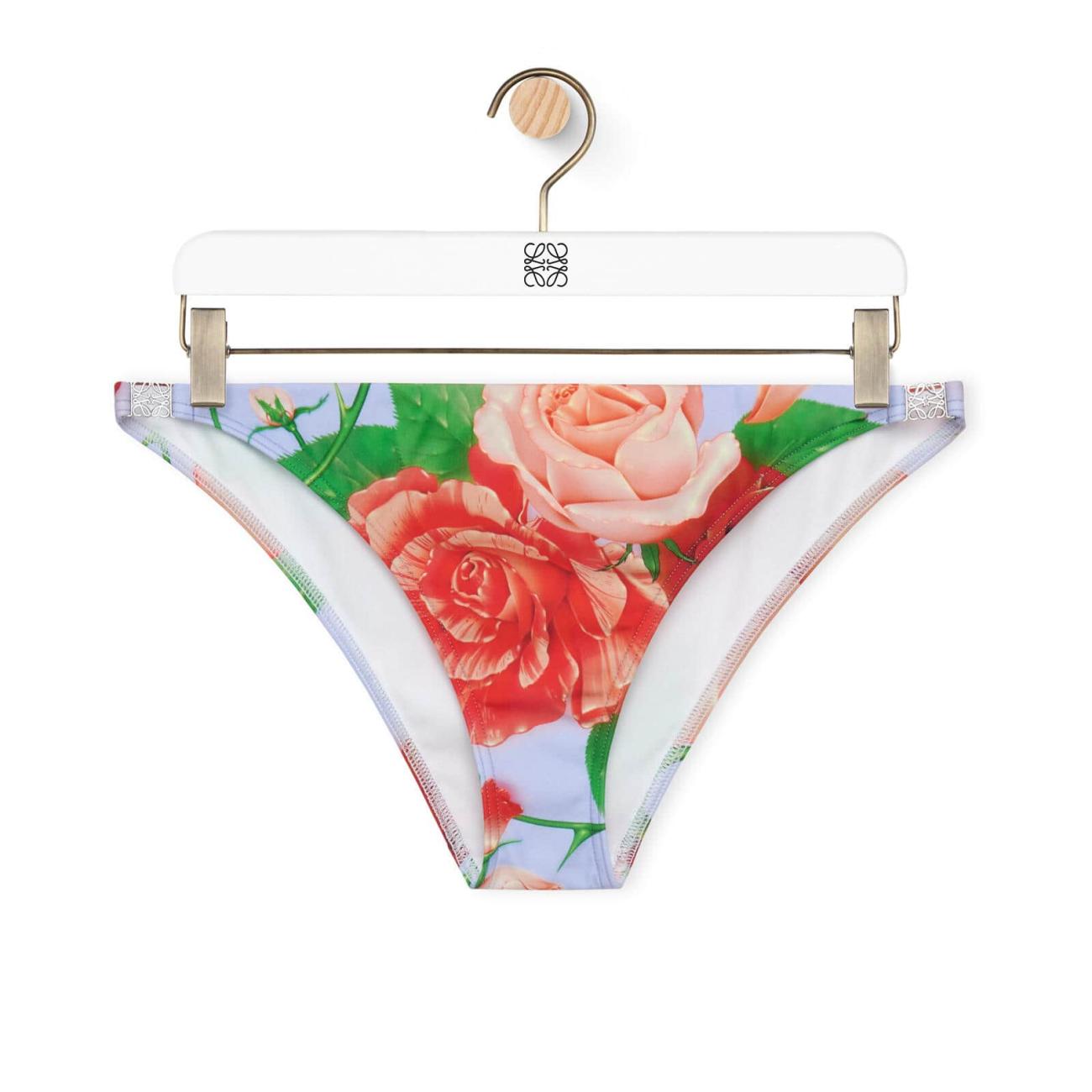 Roses bikini bottom in technical jersey