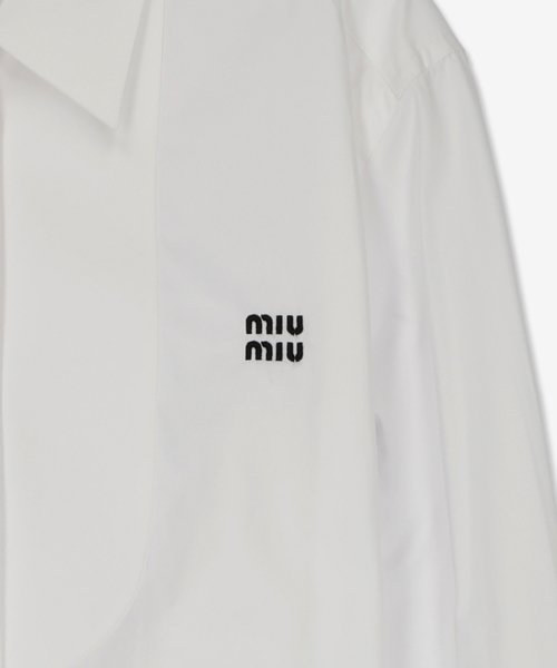 Women's Logo Cropped Shirt - White 