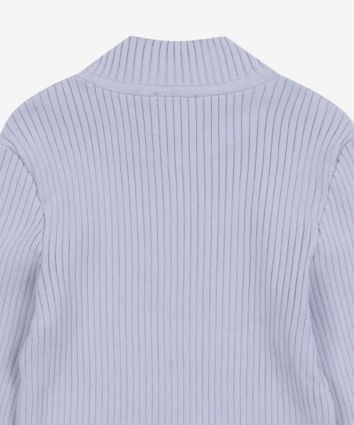 Women's High Neck Knit - Dark Lilac
