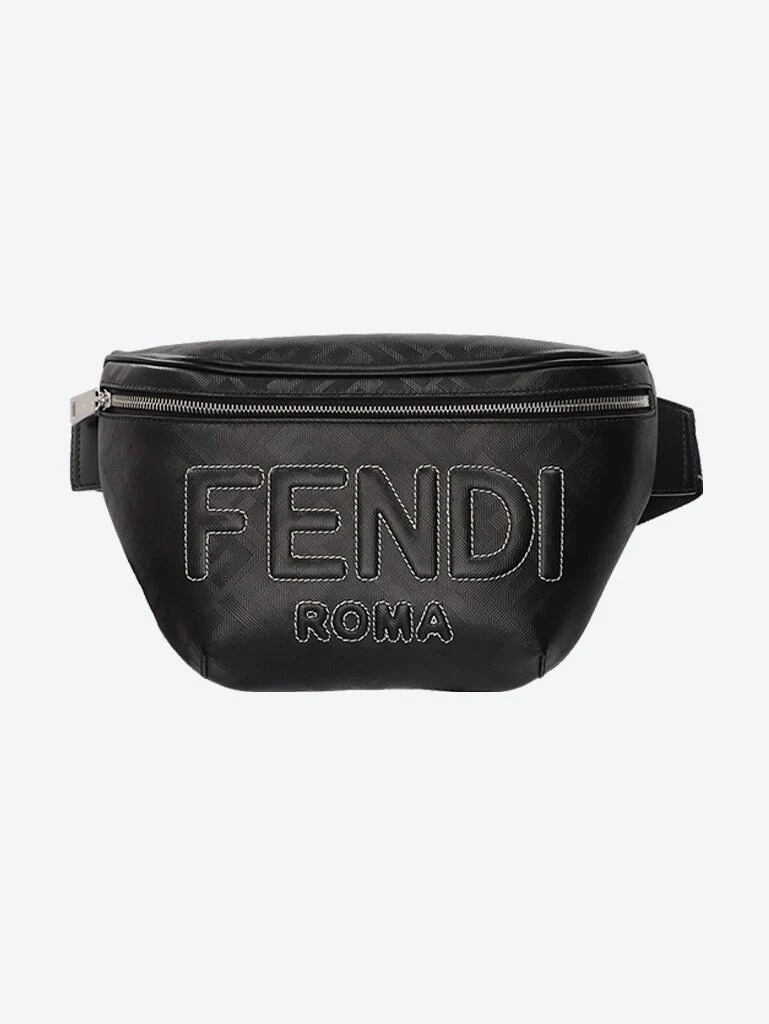 FF leather belt bag