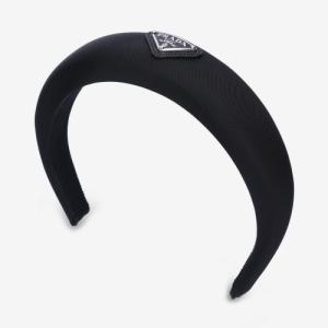 Women's Triangle Logo Hairband - Black