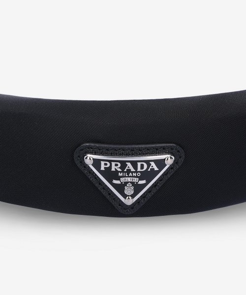 Women's Triangle Logo Hairband - Black