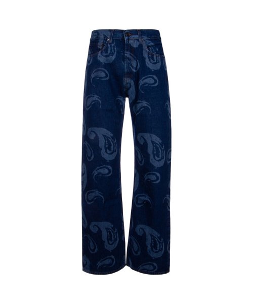 Men's Le Denim Suno Denim Pants - Blue Paisley