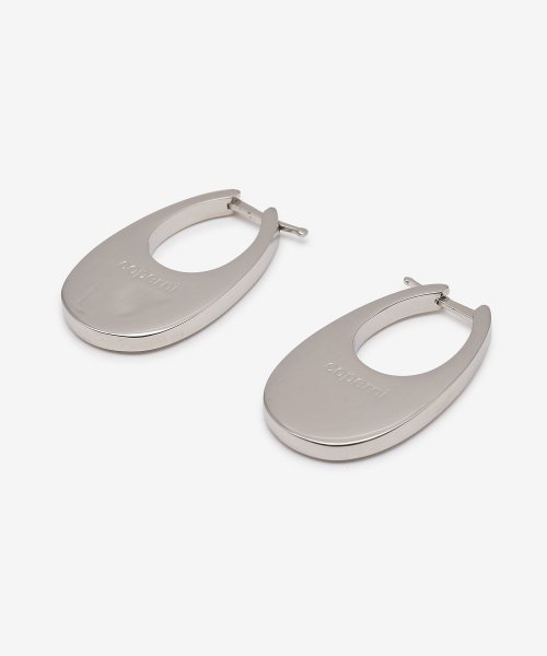 Women's Medium Swipe Earring - Silver