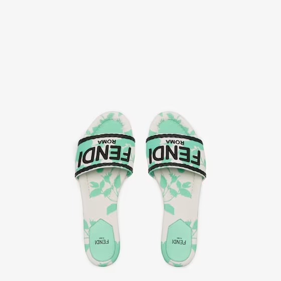 Logo canvas slide green