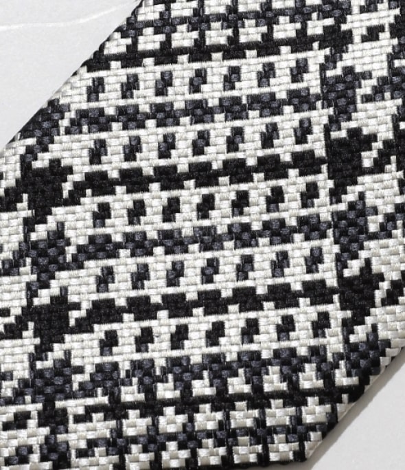 pattern silk tie tom ford