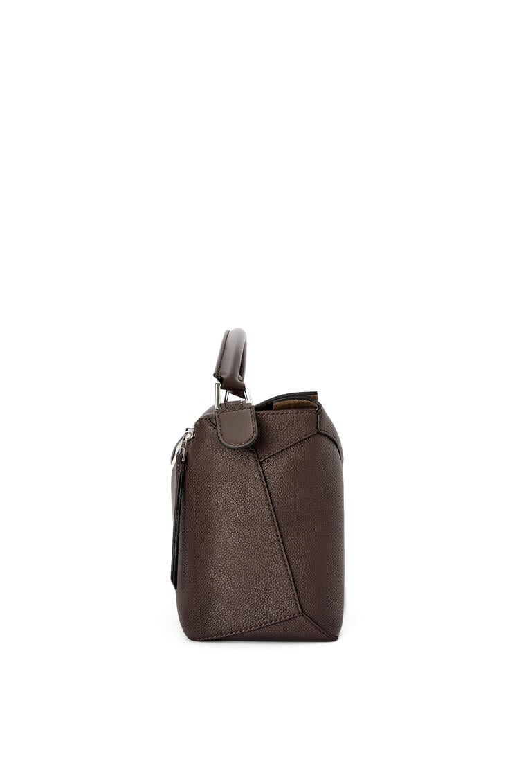 Large Puzzle bag in grained calfskin