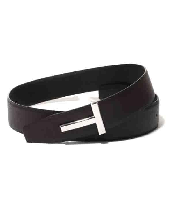Tom Ford T-buckle reversible belt 40mm