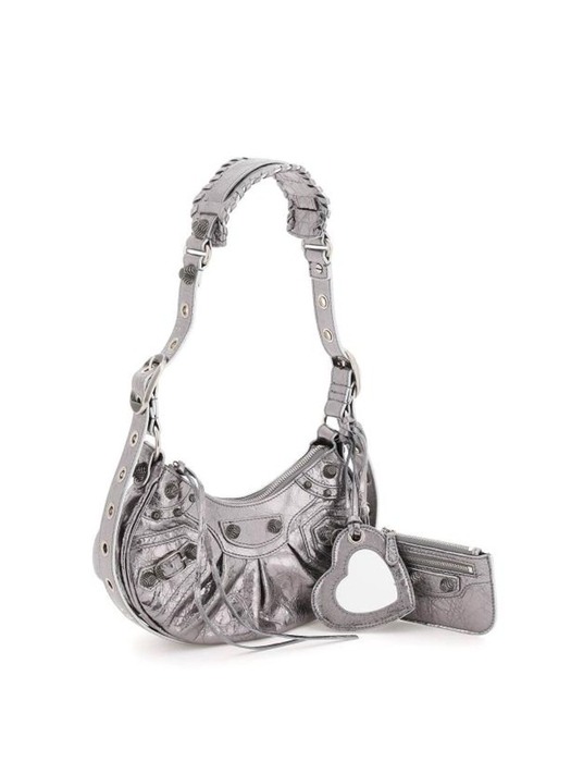 Le Cagol XS shoulder bag silver