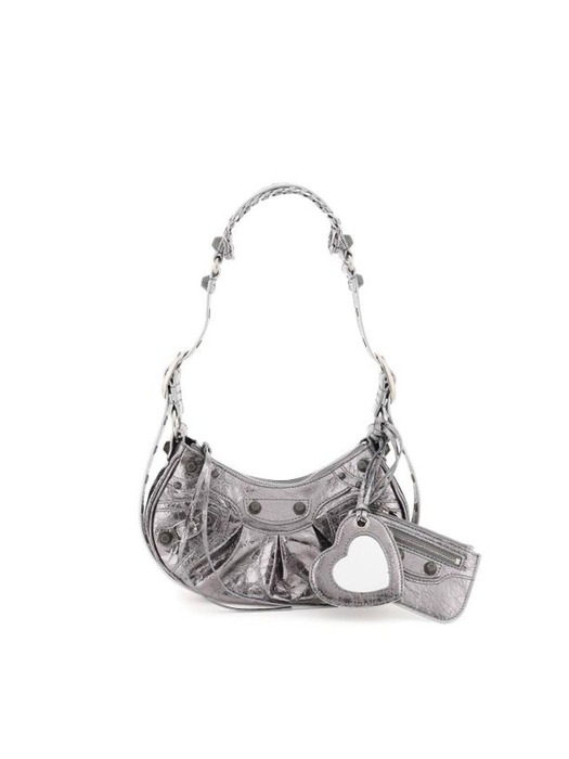 Le Cagol XS shoulder bag silver