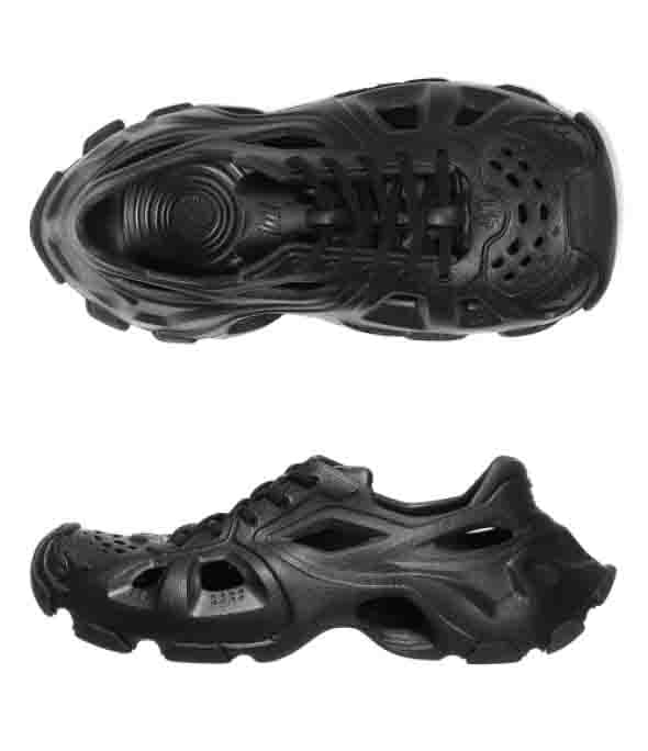 HD LACE-UP sneakers black