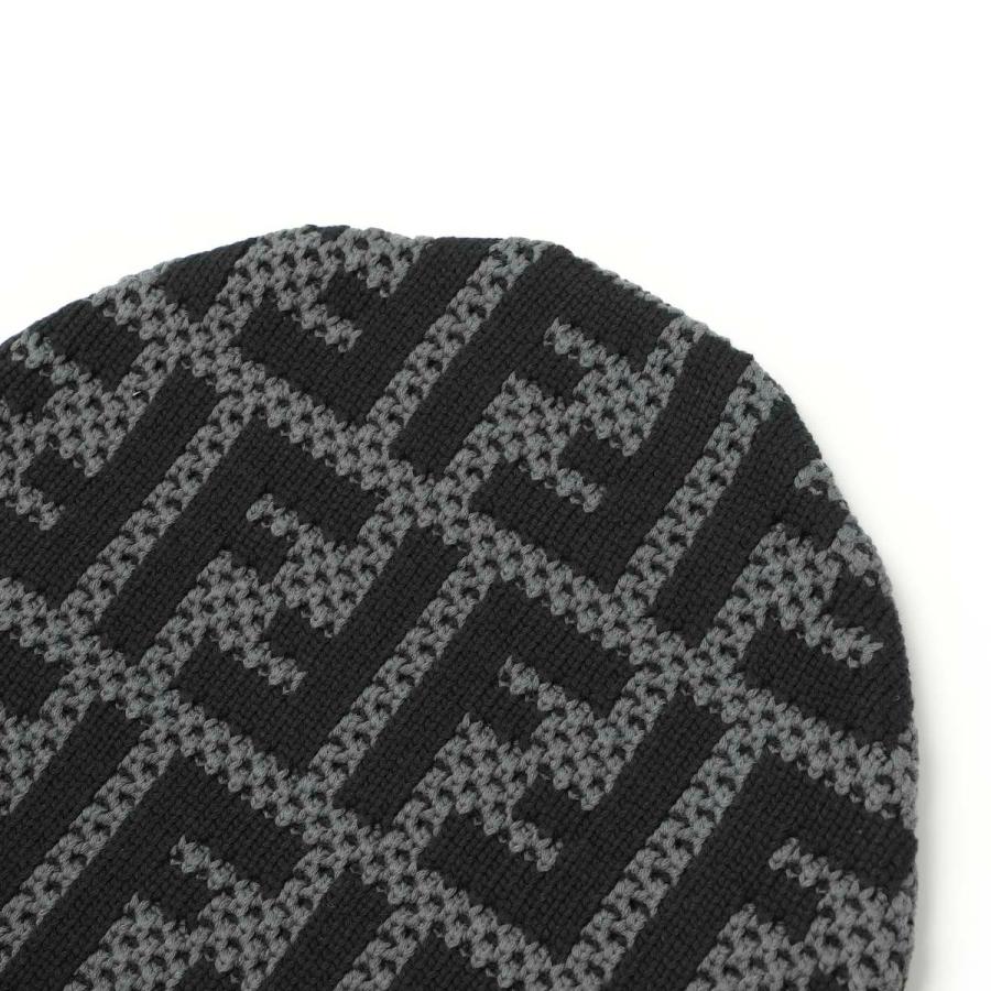 FF pattern beanie