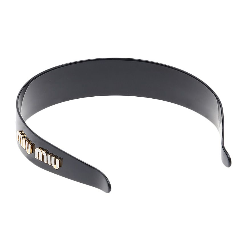 Women's plexiglass hair band