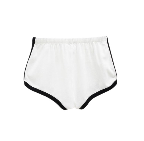 Vinyl logo mini skirt re-edition