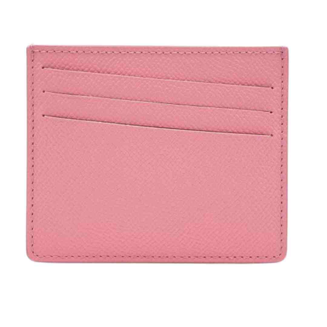 Common 4-Stitch Logo Card Holder - Peony