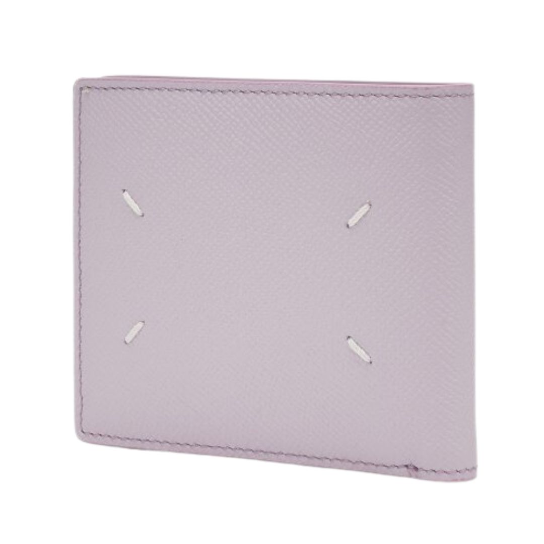 Men's 4 Stitch Bifold Wallet - Purple