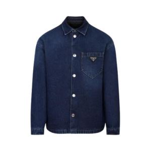 Cotton denim shirt