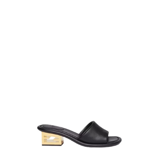 Baguette leather slides