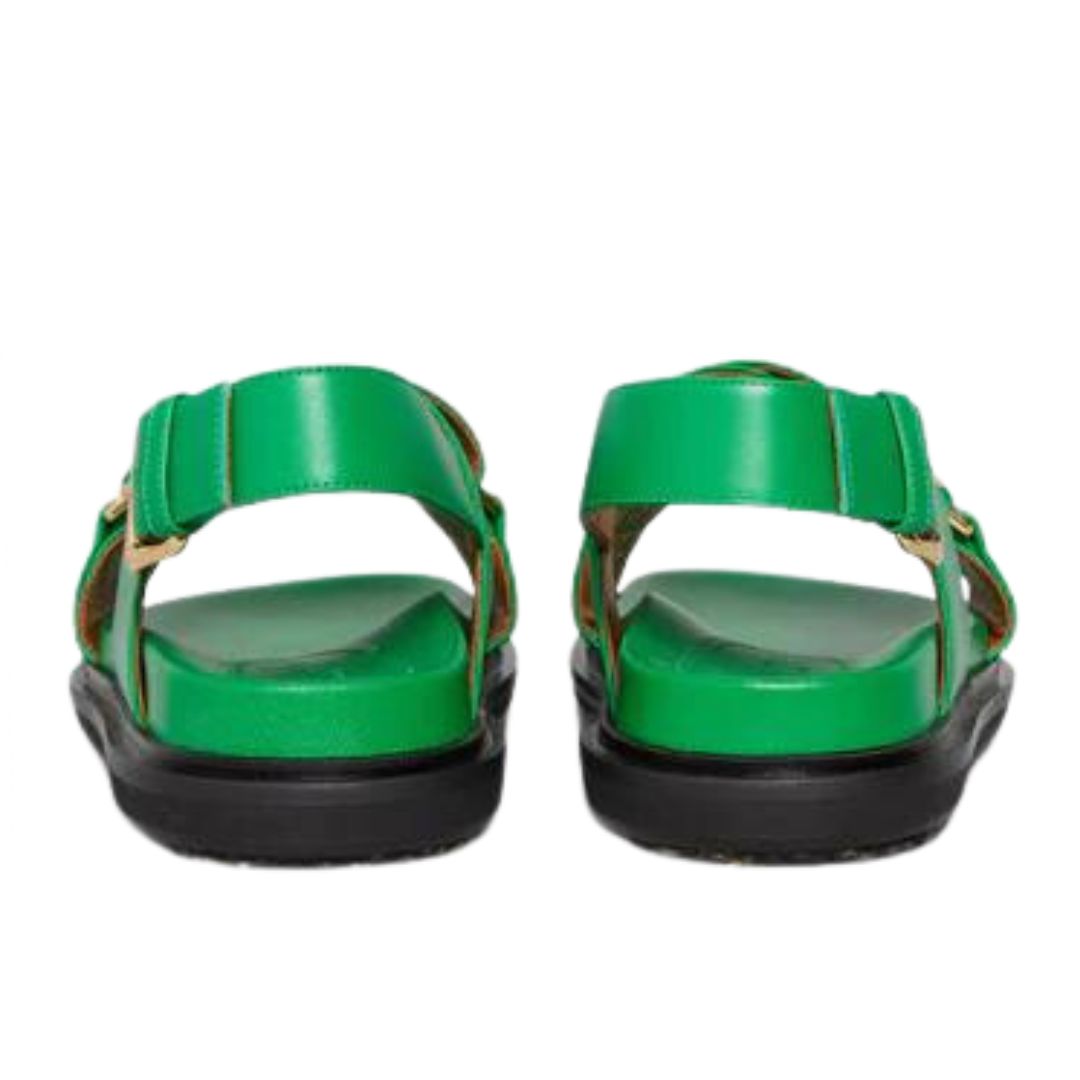 MARNI Fussbett Sandals Green