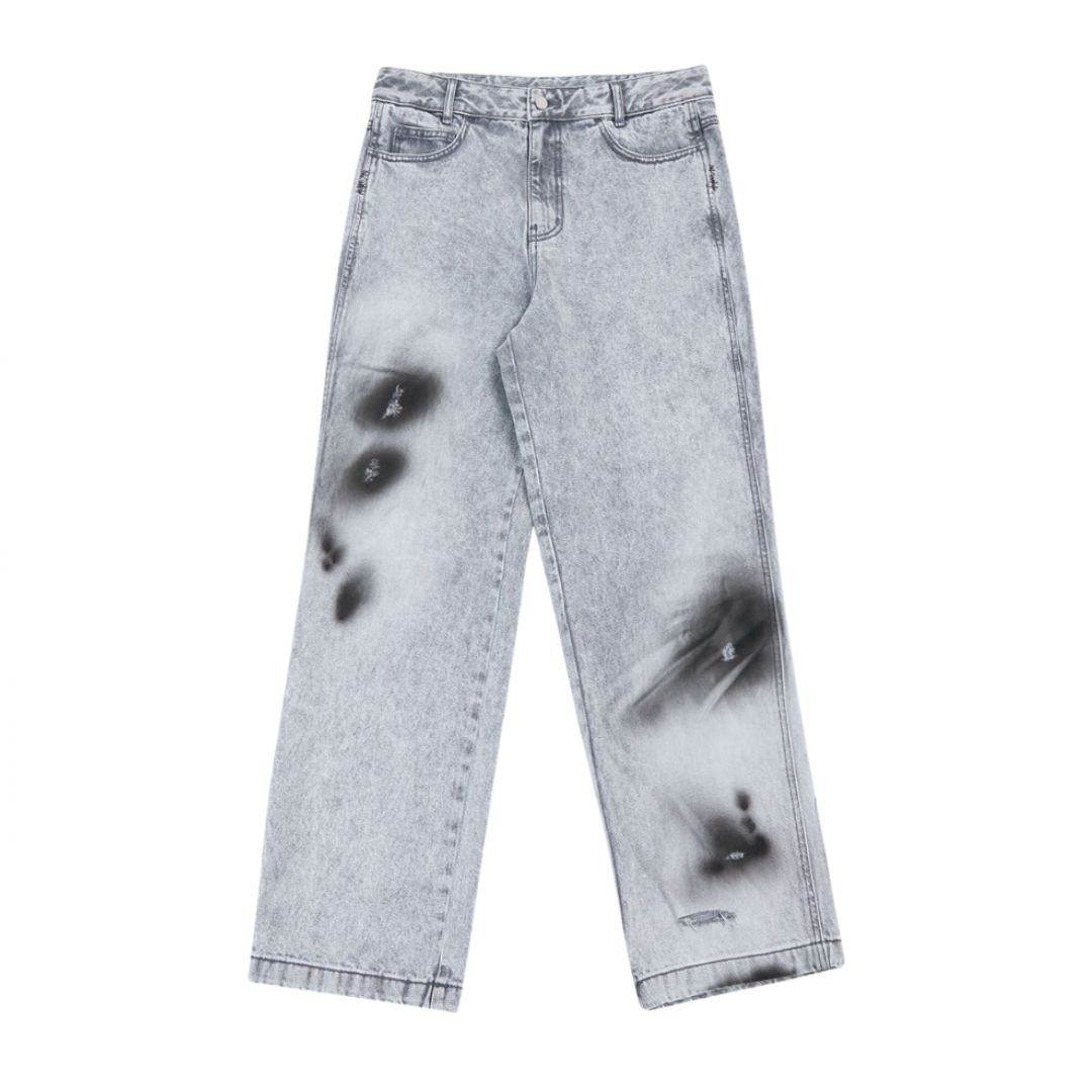 Ader Error Fendig Jeans Grey