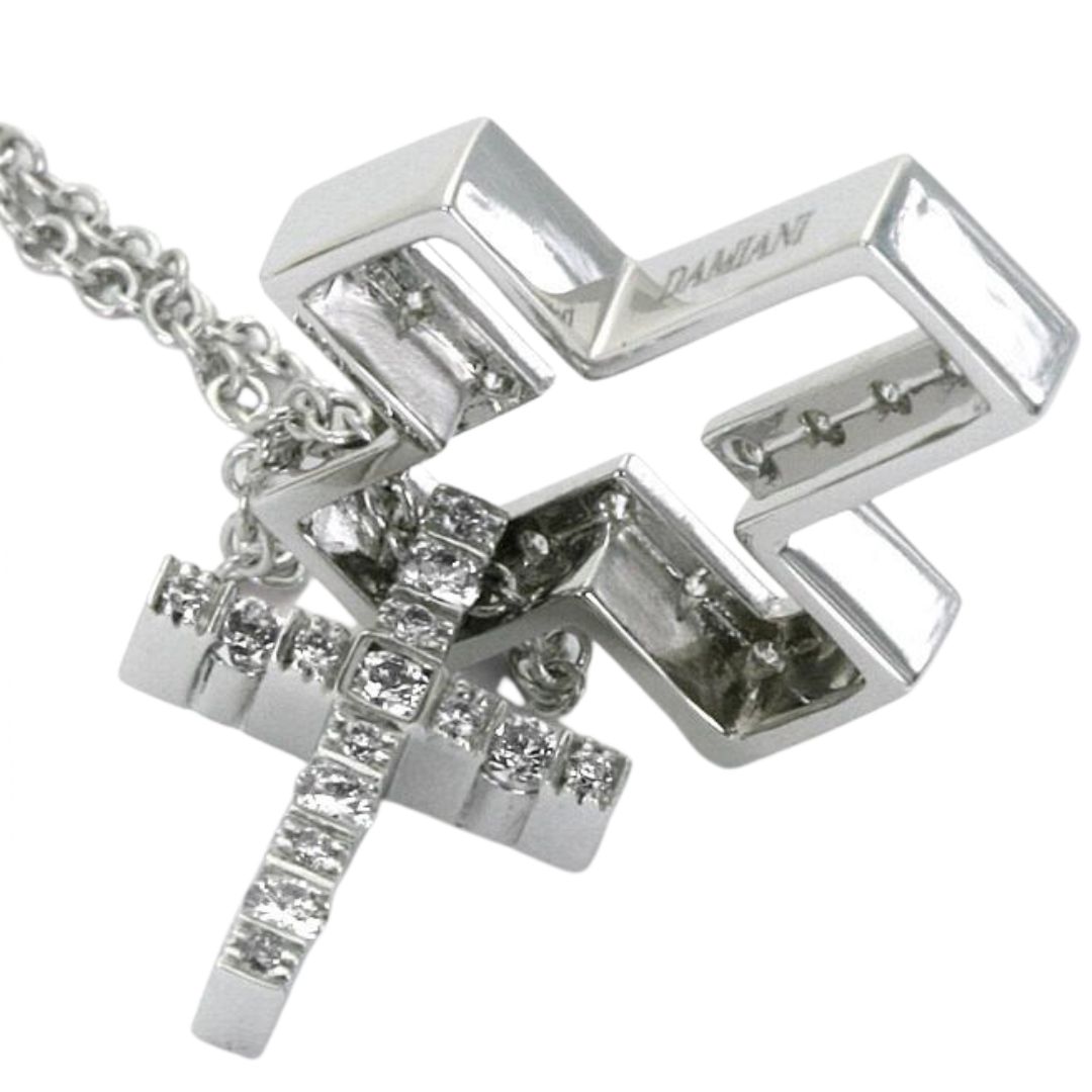 Damiani Belle Epoque Diamonds Necklace White Gold