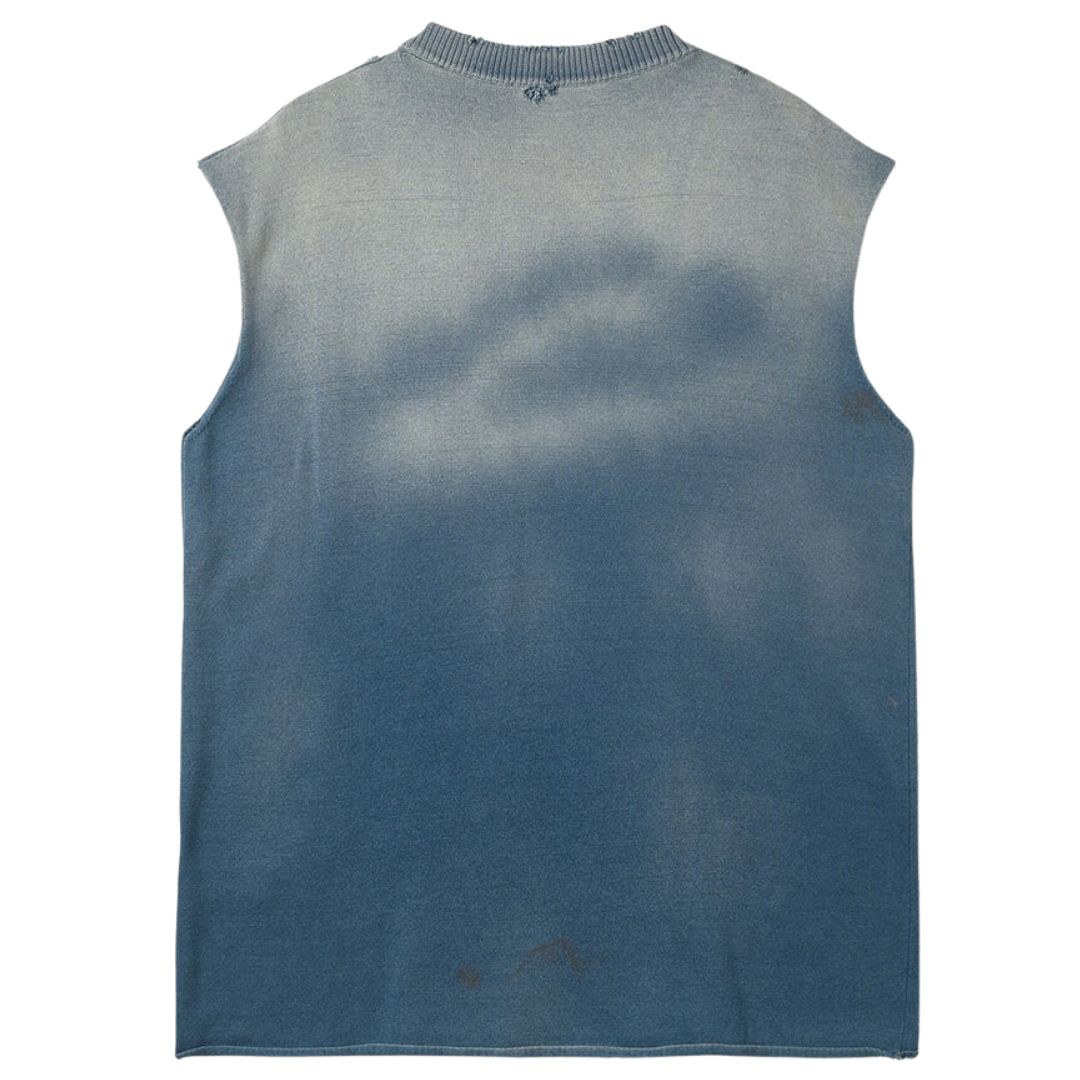 Men's K Addis Sleeveless T-Shirt - Blue