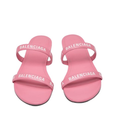 Women's Round Flat Sandals - Pink 