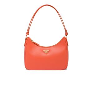 Saffiano leather mini bag orange