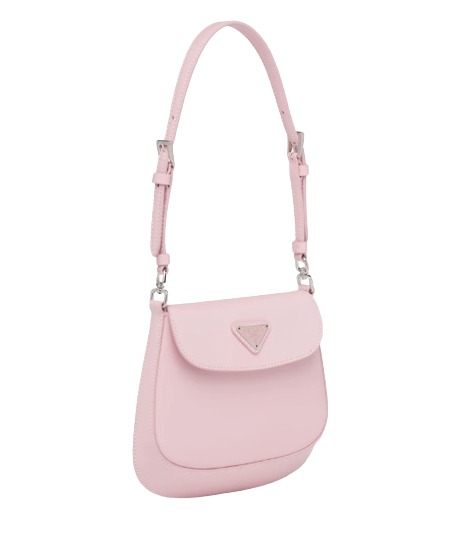 Prada Cleo Brushed Leather Mini Bag