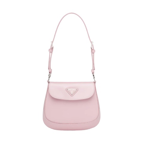 Prada Cleo Brushed Leather Mini Bag