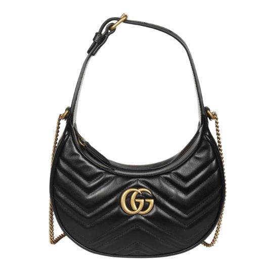 GG Marmont Half Moon Mini Bag