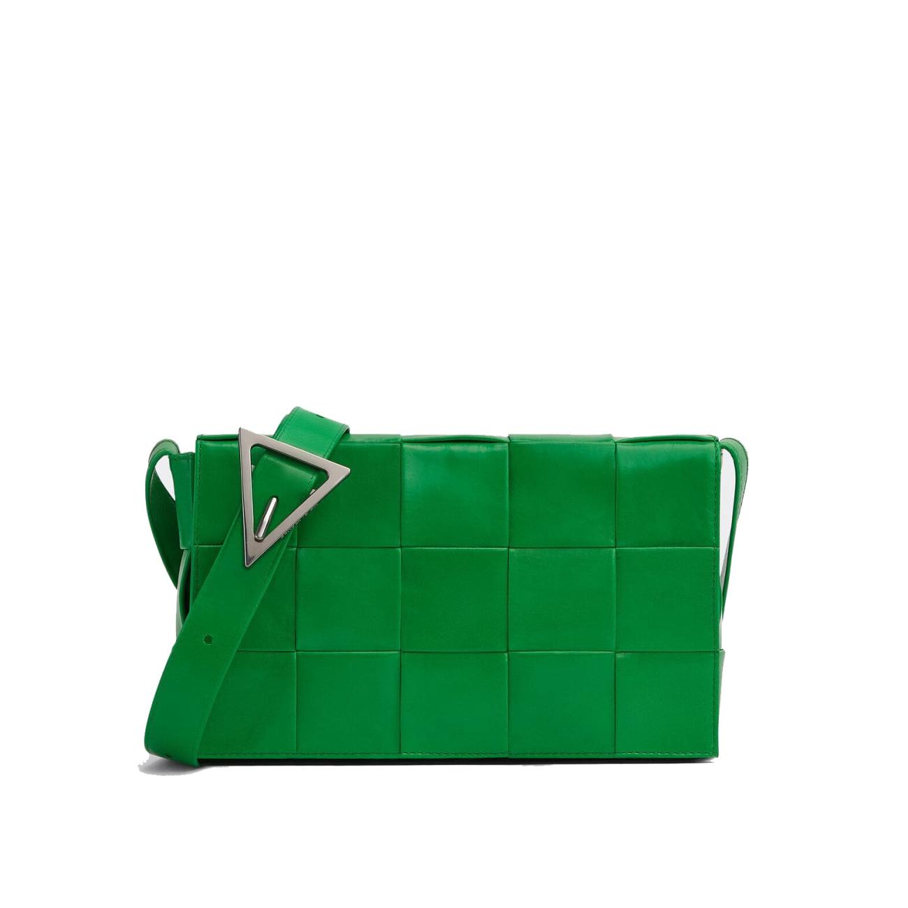 Bottega Veneta Leather Cassette Parakeet