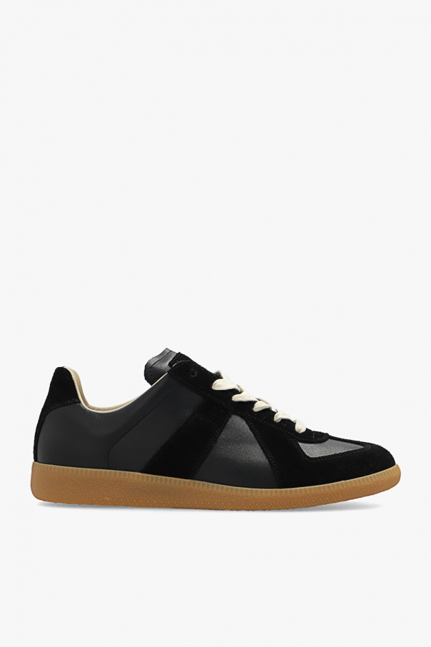 Maison Margiela Calfskin Replica Sneakers Black